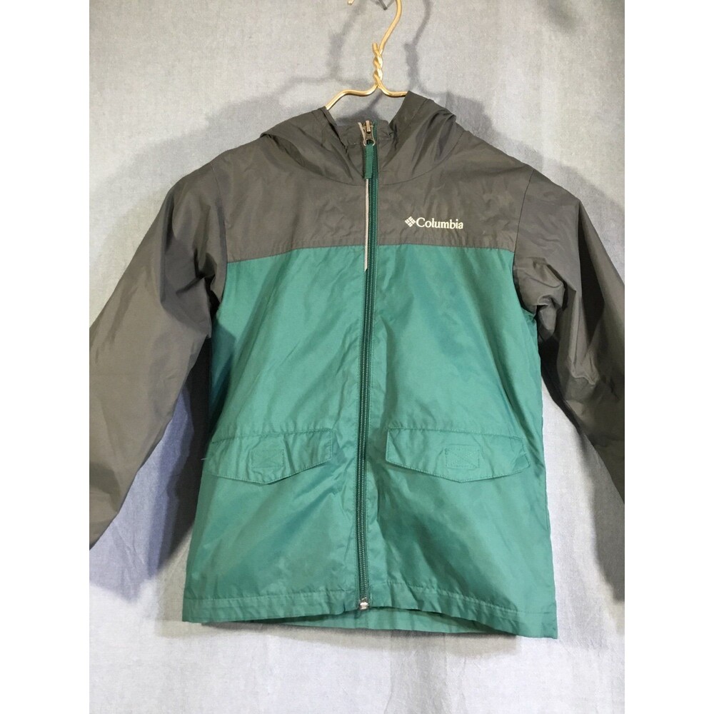 Columbia Outdoors Hooded Wind Rain Youth Jacket Sz XSmall